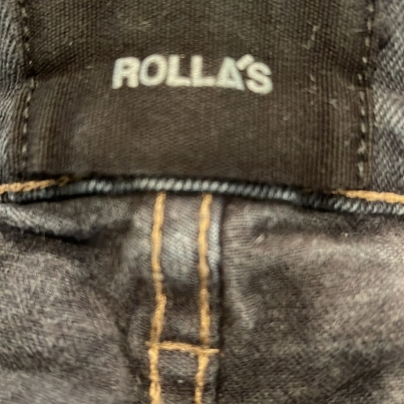 Rolla’s Sz 34/32 Stinger skinny medium blue jeans - Picture 8 of 9